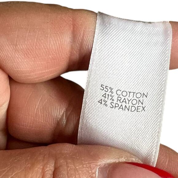 J.Jill Women’s Stretch Tapered Pants Sz16 Beige Ankle Length Pull-On Comfort Fit - Picture 5 of 8